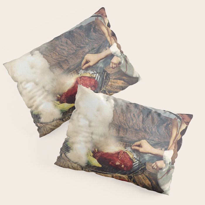 On a Good Day - Volcano BBQ Pillow Sham Gallery Image 3