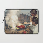 On a Good Day - Volcano BBQ Laptop Sleeve Gallery Image 1