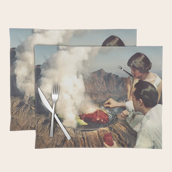 On a Good Day - Volcano BBQ Placemat Gallery Image 1