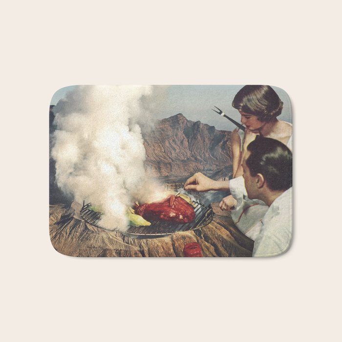 On a Good Day - Volcano BBQ Bath Mat Gallery Image 1