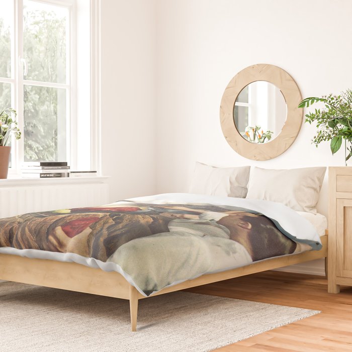 On a Good Day - Volcano BBQ Duvet Cover Gallery Image 2