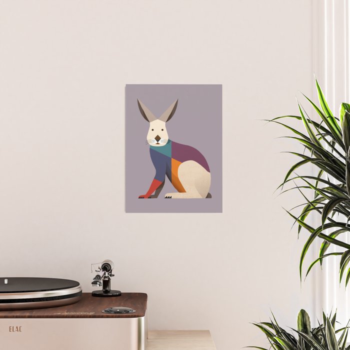 European Hare Poster Gallery Image 2