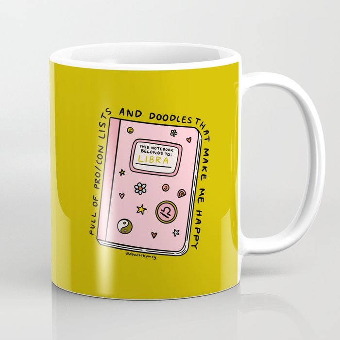 Libra Notebook Coffee Mug Gallery Image 1