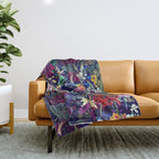 FUTURE NATURE XIII Throw Blanket Gallery Image 1