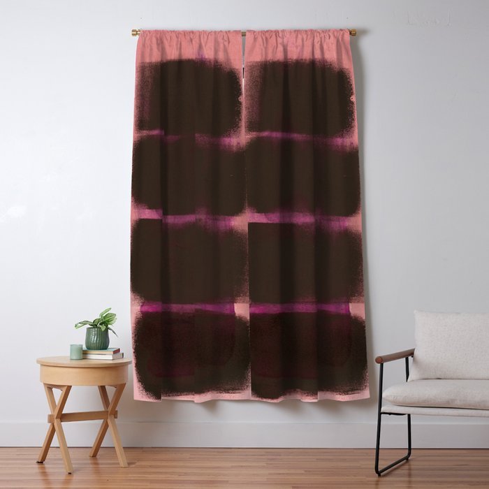 abstract colorfields 3 Window Curtain Gallery Image 1