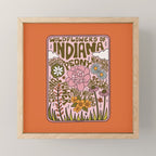 Indiana Wildflowers Mini Art Print Gallery Image 1