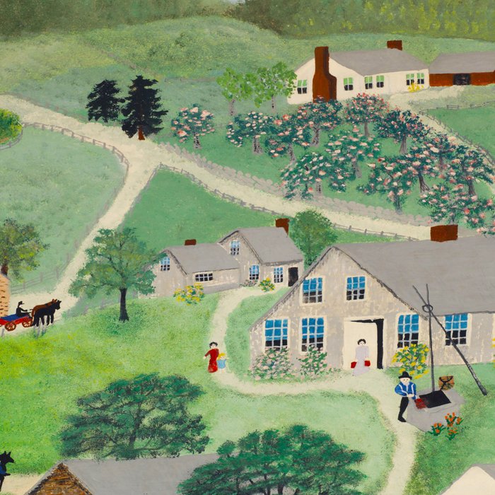 Anna Mary Robertson 'Grandma' Moses The Old Oaken Bucket American Folk Art Coffee Mug Gallery Image 2