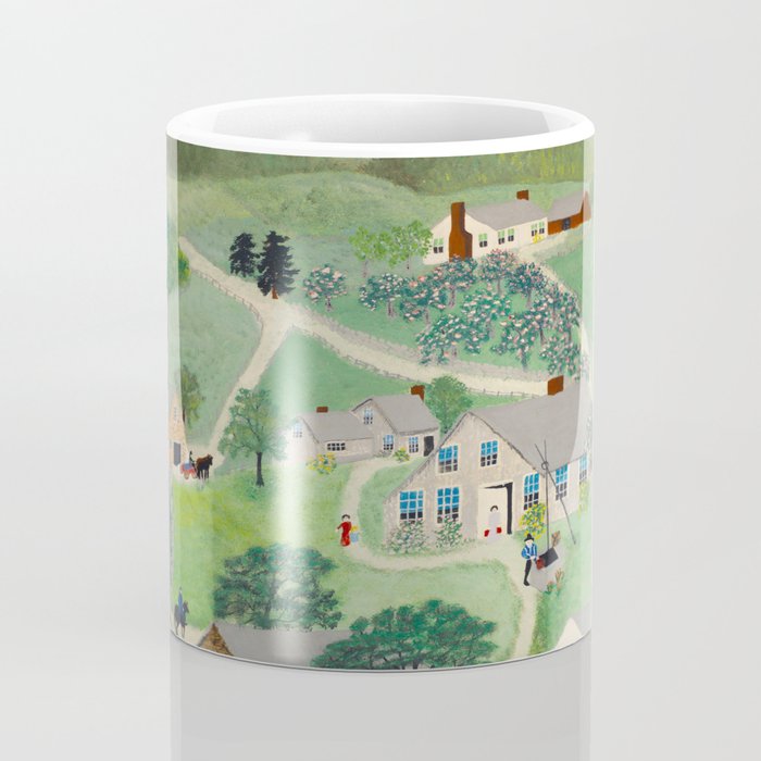 Anna Mary Robertson 'Grandma' Moses The Old Oaken Bucket American Folk Art Coffee Mug Gallery Image 4