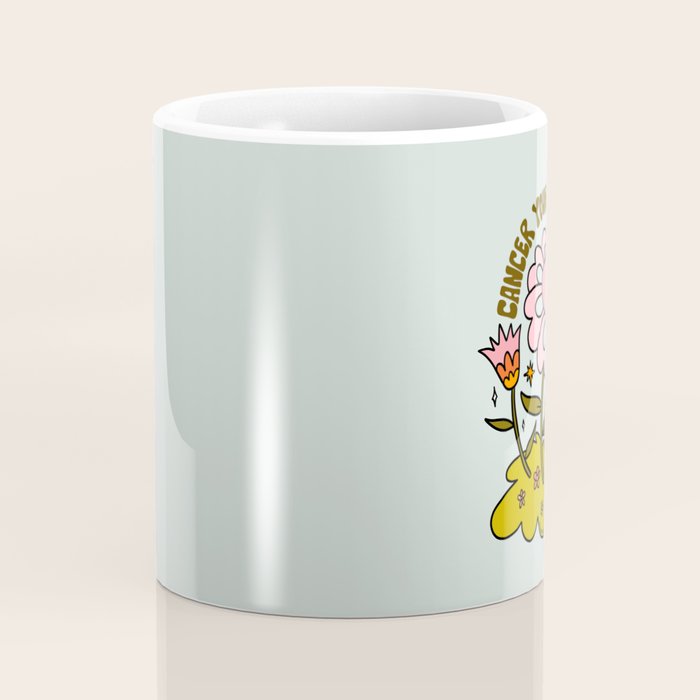 Cancer Flower Coffee Mug Gallery Image 4