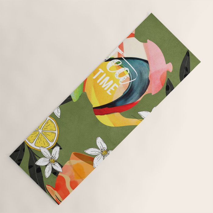 Tea Time 5 Yoga Mat Gallery Image 1