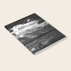 Mountain Summer Escape - Black and White Tetons Notebook Gallery Image 2