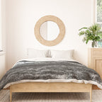 Mountain Summer Escape - Black and White Tetons Duvet Cover Gallery Image 3