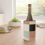 Bold Retro Checks Pattern - Large XXXIV Wine Chiller Gallery Image 4