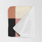 Bold Retro Checks Pattern - Large XXXIV Throw Blanket Gallery Image 3