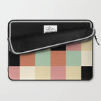 Bold Retro Checks Pattern - Large XXXIV Laptop Sleeve Gallery Image 2