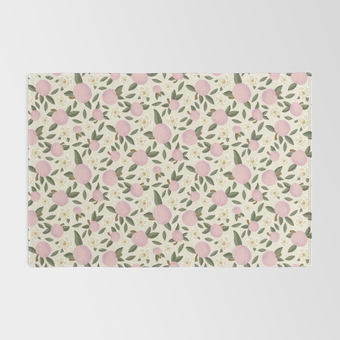 Pink Textured Apples for Rosh Hashanah Rug Gallery Image 2