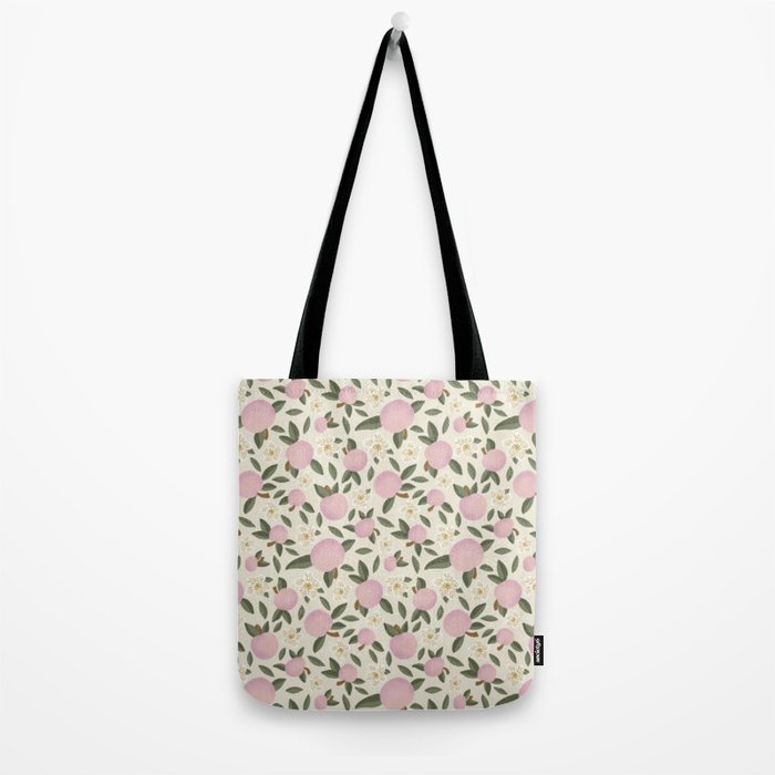 Pink Textured Apples for Rosh Hashanah Tote Bag Gallery Image 2