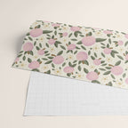 Pink Textured Apples for Rosh Hashanah Wrapping Paper Gallery Image 2