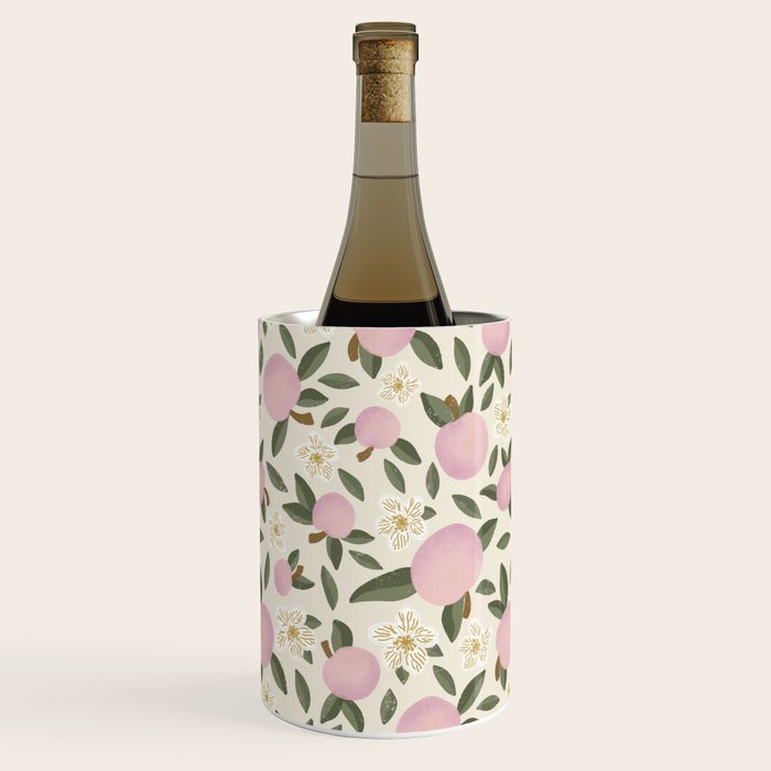 Pink Textured Apples for Rosh Hashanah Wine Chiller Gallery Image 2