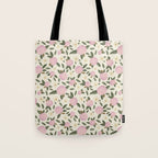 Pink Textured Apples for Rosh Hashanah Tote Bag Gallery Image 1