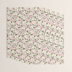 Pink Textured Apples for Rosh Hashanah Wrapping Paper Gallery Image 3