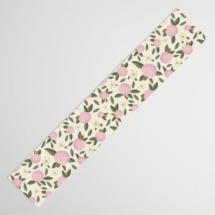 Pink Textured Apples for Rosh Hashanah Table Runner Gallery Image 3