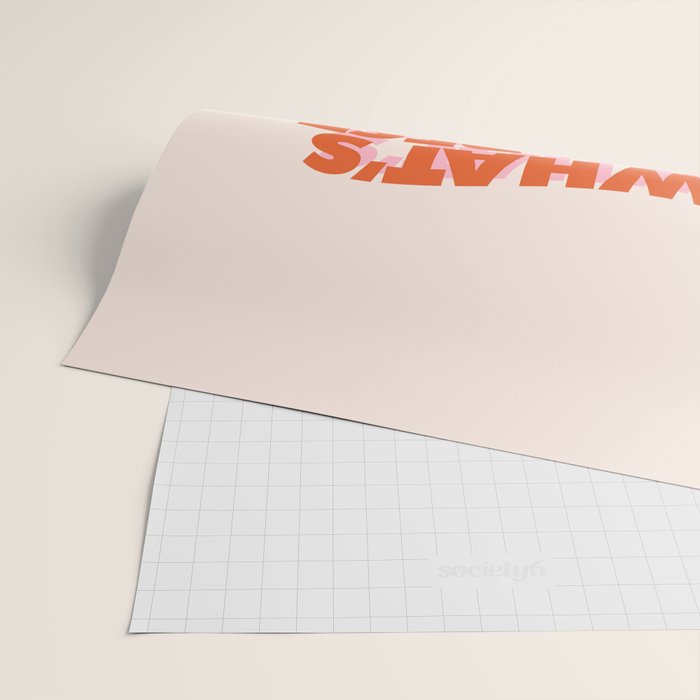 Whats The Best That Could Happen Wrapping Paper Gallery Image 2