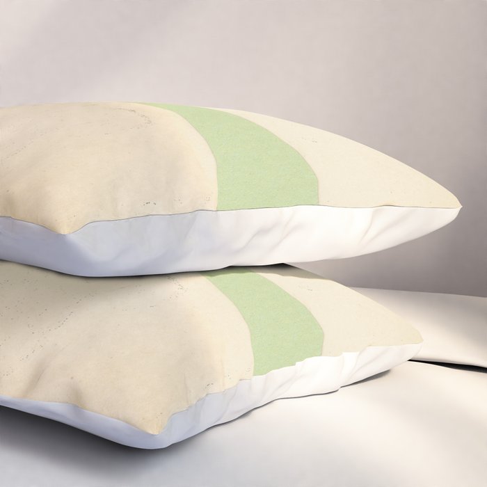 Mint Bow Pillow Sham Gallery Image 3