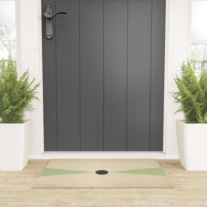 Mint Bow Welcome Mat Gallery Image 3