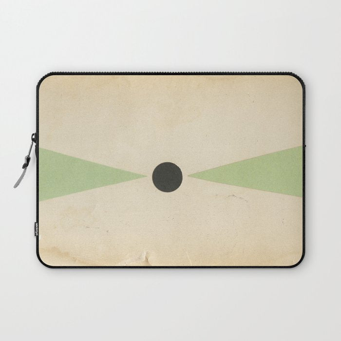 Mint Bow Laptop Sleeve Gallery Image 1