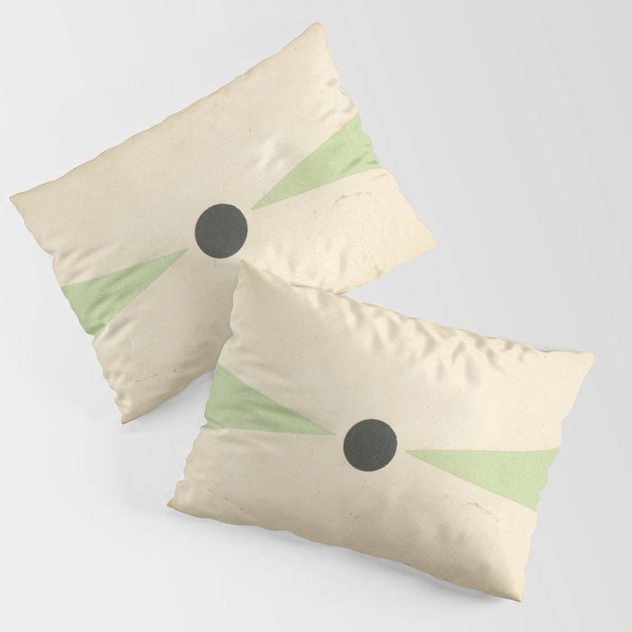 Mint Bow Pillow Sham Gallery Image 1