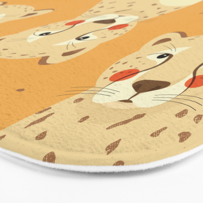 Cheetah, Wildlife of Africa Bath Mat Gallery Image 3