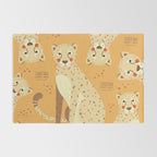 Cheetah, Wildlife of Africa Rug Gallery Image 2