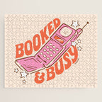 BOOKED AND BUSY (IN CREAM) Jigsaw Puzzle Gallery Image 1