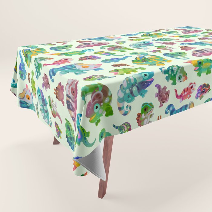 Chameleon - bright Tablecloth Gallery Image 1