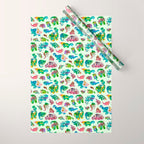 Chameleon - bright Wrapping Paper Gallery Image 1