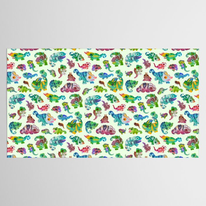 Chameleon - bright Tablecloth Gallery Image 2
