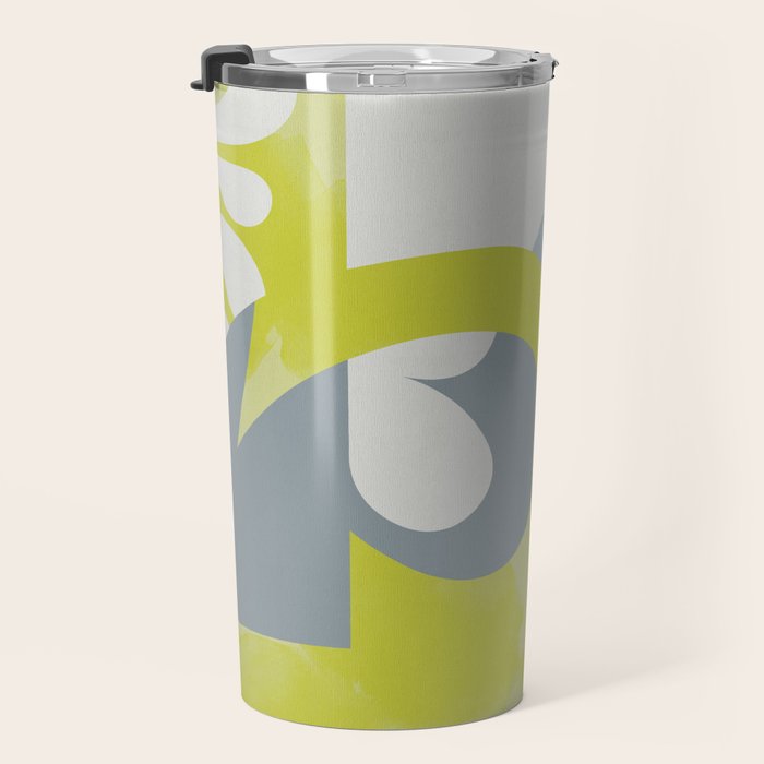 mid mod pastel 3 Travel Mug Gallery Image 3