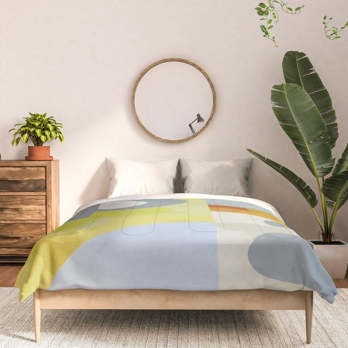 mid mod pastel 3 Comforter Gallery Image 3