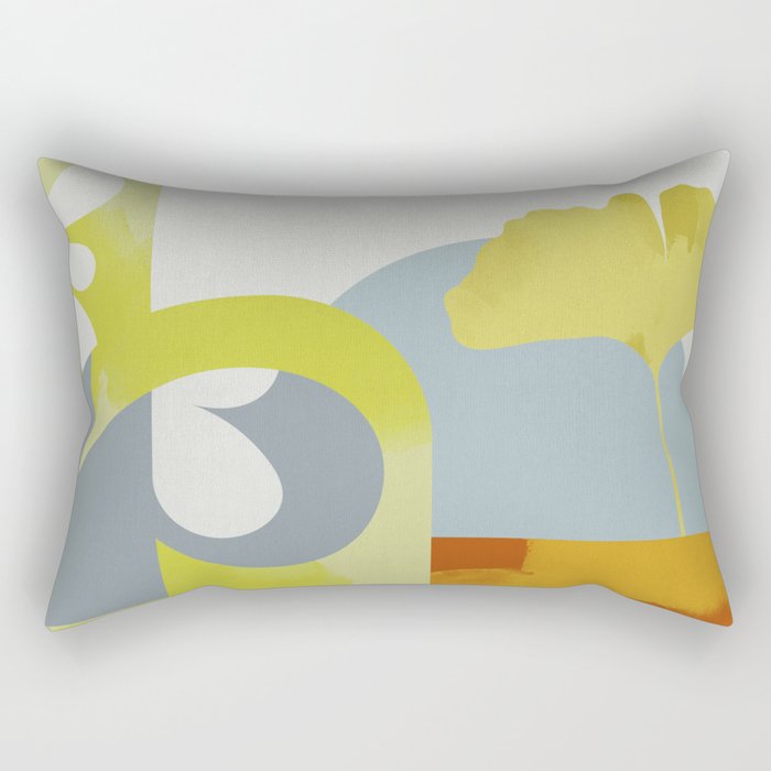 mid mod pastel 3 Rectangular Pillow Gallery Image 1