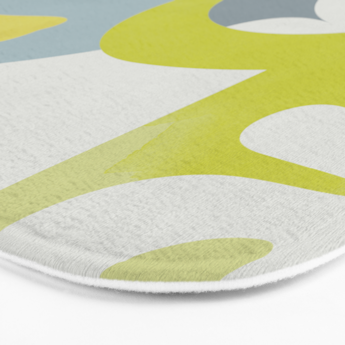 mid mod pastel 3 Bath Mat Gallery Image 3