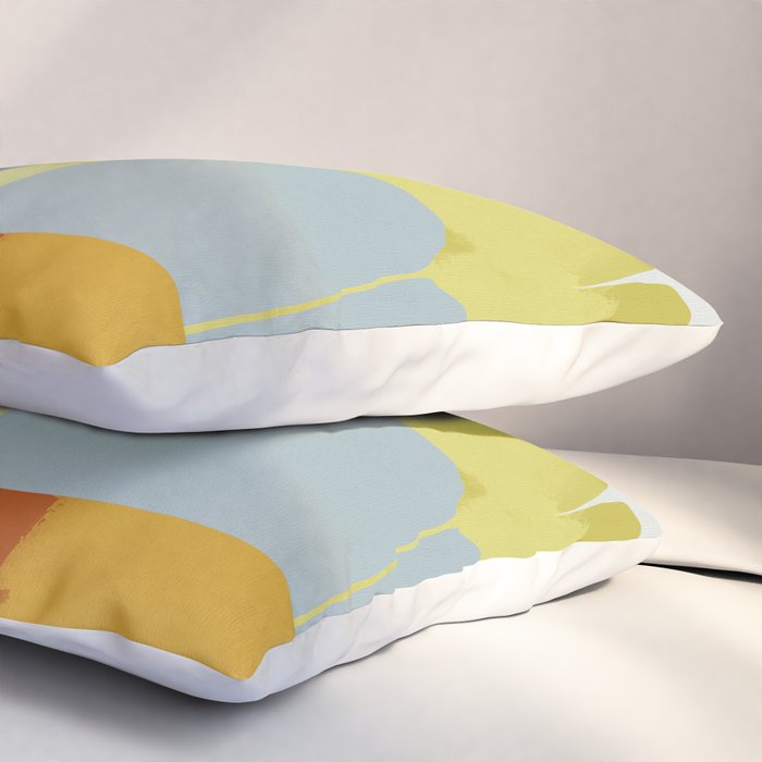 mid mod pastel 3 Pillow Sham Gallery Image 3