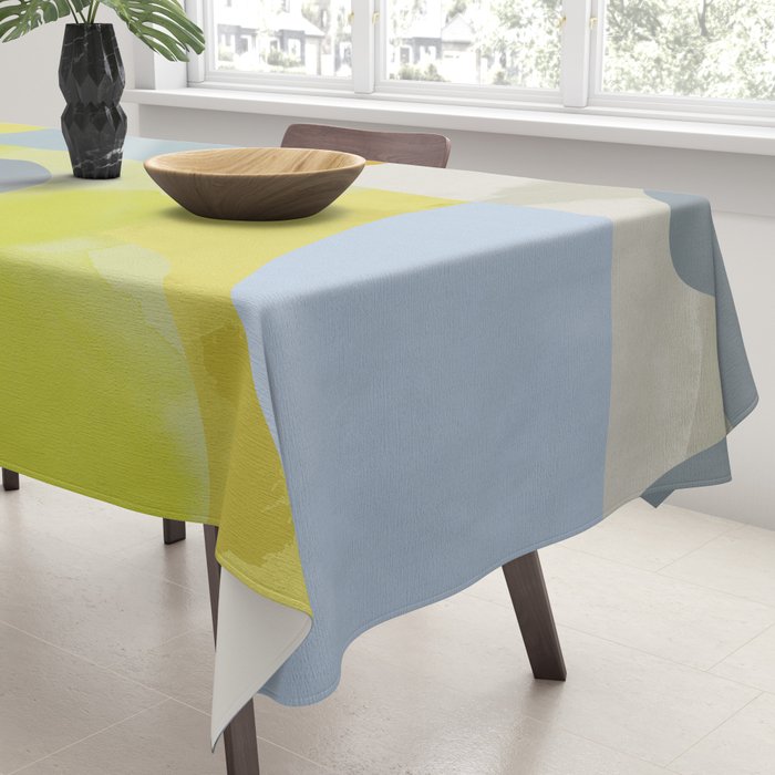 mid mod pastel 3 Tablecloth Gallery Image 3