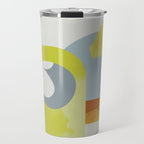 mid mod pastel 3 Travel Mug Gallery Image 1
