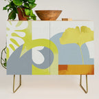 mid mod pastel 3 Credenza Gallery Image 1
