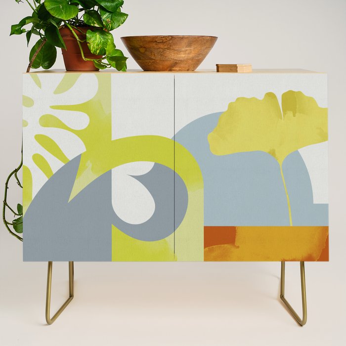 mid mod pastel 3 Credenza Gallery Image 1
