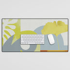 mid mod pastel 3 Desk Mat Gallery Image 1