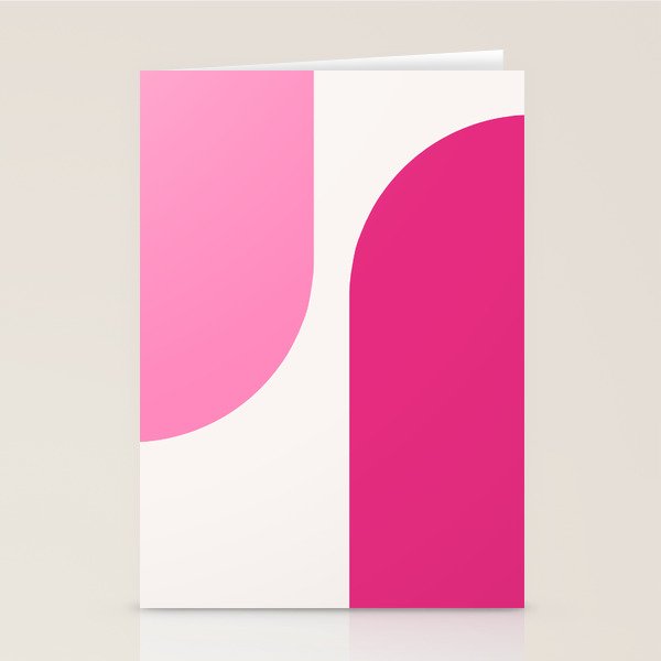Modern Minimal Arch Abstract XCIII Stationery Card Gallery Image 2