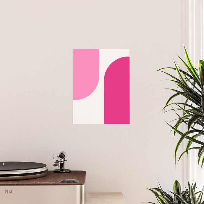 Modern Minimal Arch Abstract XCIII Poster Gallery Image 2