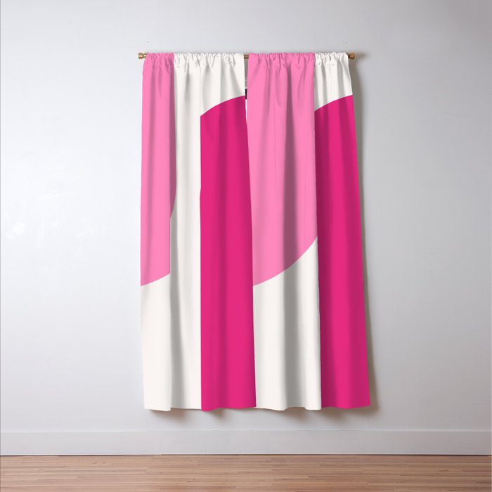 Modern Minimal Arch Abstract XCIII Window Curtain Gallery Image 3